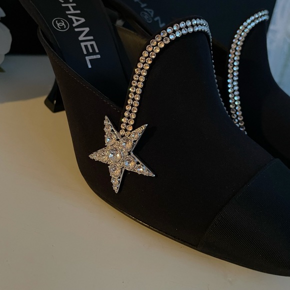 ⭐️SOLD⭐️Chanel Black Mules Size 37 - Picture 3 of 4